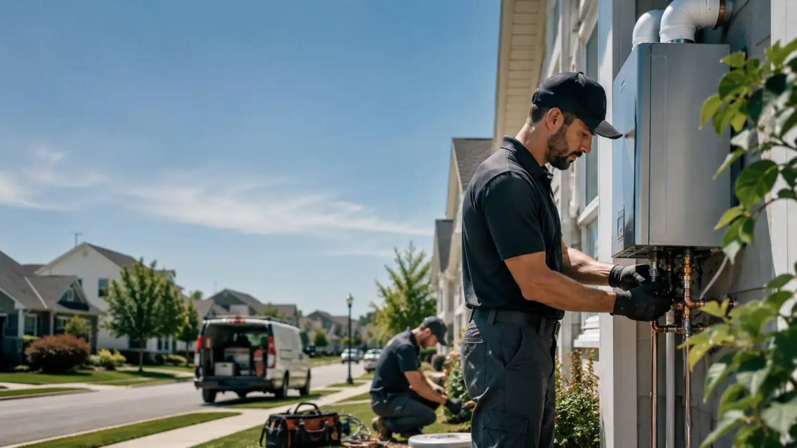 Tankless Water Heater Installation in Mylo, ND